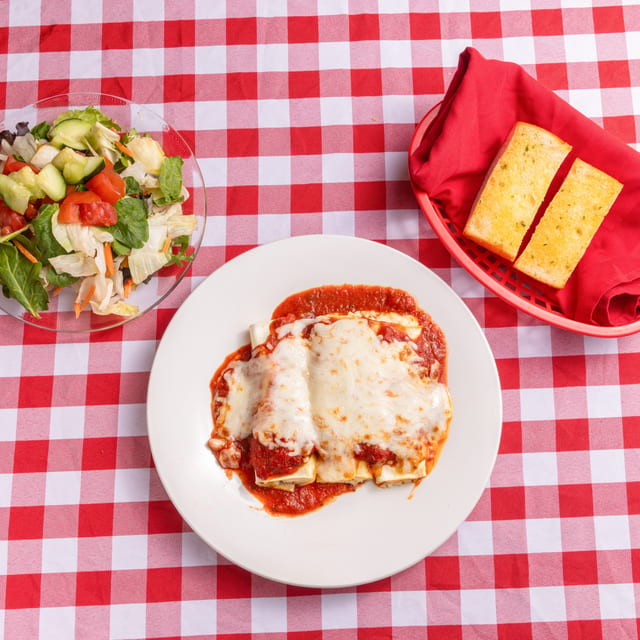 Manicotti Dinner.