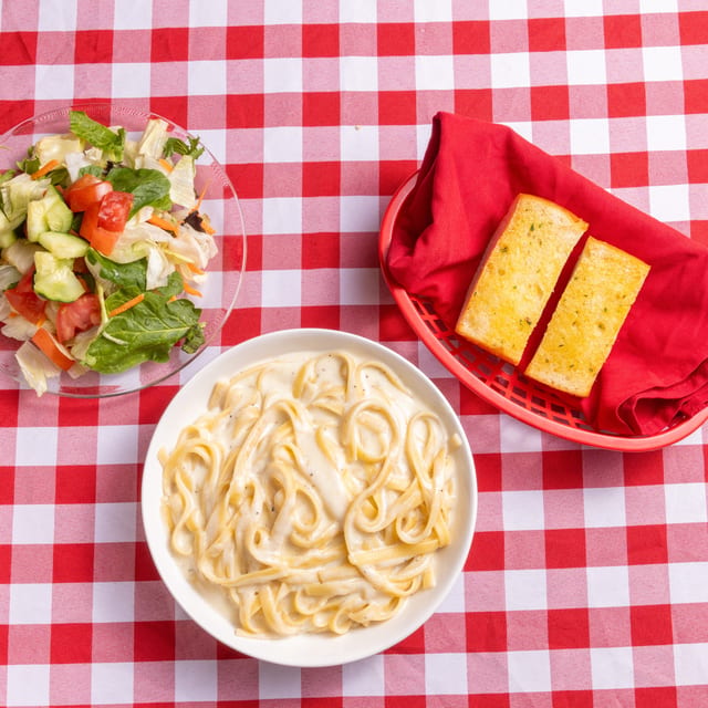Fettuccine Alfredo Dinner.